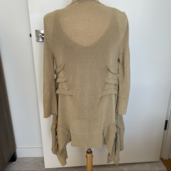 Donna Karan Knit Tank & Cardigan Set - Picture 4 of 11